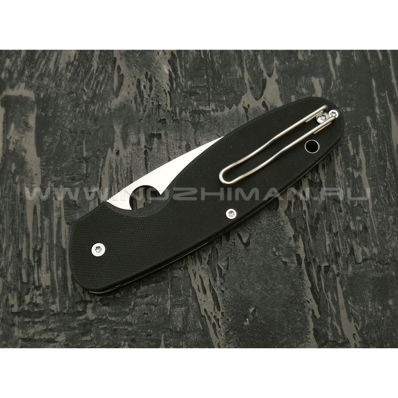 Нож Spyderco Emphasis PS C245GPS, сталь 8Cr13MoV satin, рукоять G10 black