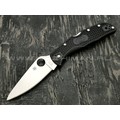 Нож Spyderco Endela Plain C243PBK, сталь VG-10 satin, рукоять FRN black