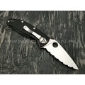 Нож Spyderco Tenacious Serrated C122GS, сталь 8Cr13MoV satin, рукоять G10 black