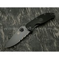 Нож Spyderco Tenacious PS C122PSBBK, сталь 8Cr13MoV black, рукоять FRN black Нож Spyderco Tenacious PS C122PSBBK, сталь 8Cr13MoV black, рукоять FRN black