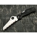 Нож Spyderco Rescue 79mm C45SBK, сталь VG-10 satin, рукоять FRN black
