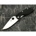 Нож Spyderco Tenacious Plain C122GP, сталь 8Cr13MoV satin, рукоять G10 black Нож Spyderco Tenacious Plain C122GP, сталь 8Cr13MoV satin, рукоять G10 black