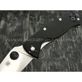 Нож Spyderco Tenacious Plain C122GP, сталь 8Cr13MoV satin, рукоять G10 black Нож Spyderco Tenacious Plain C122GP, сталь 8Cr13MoV satin, рукоять G10 black