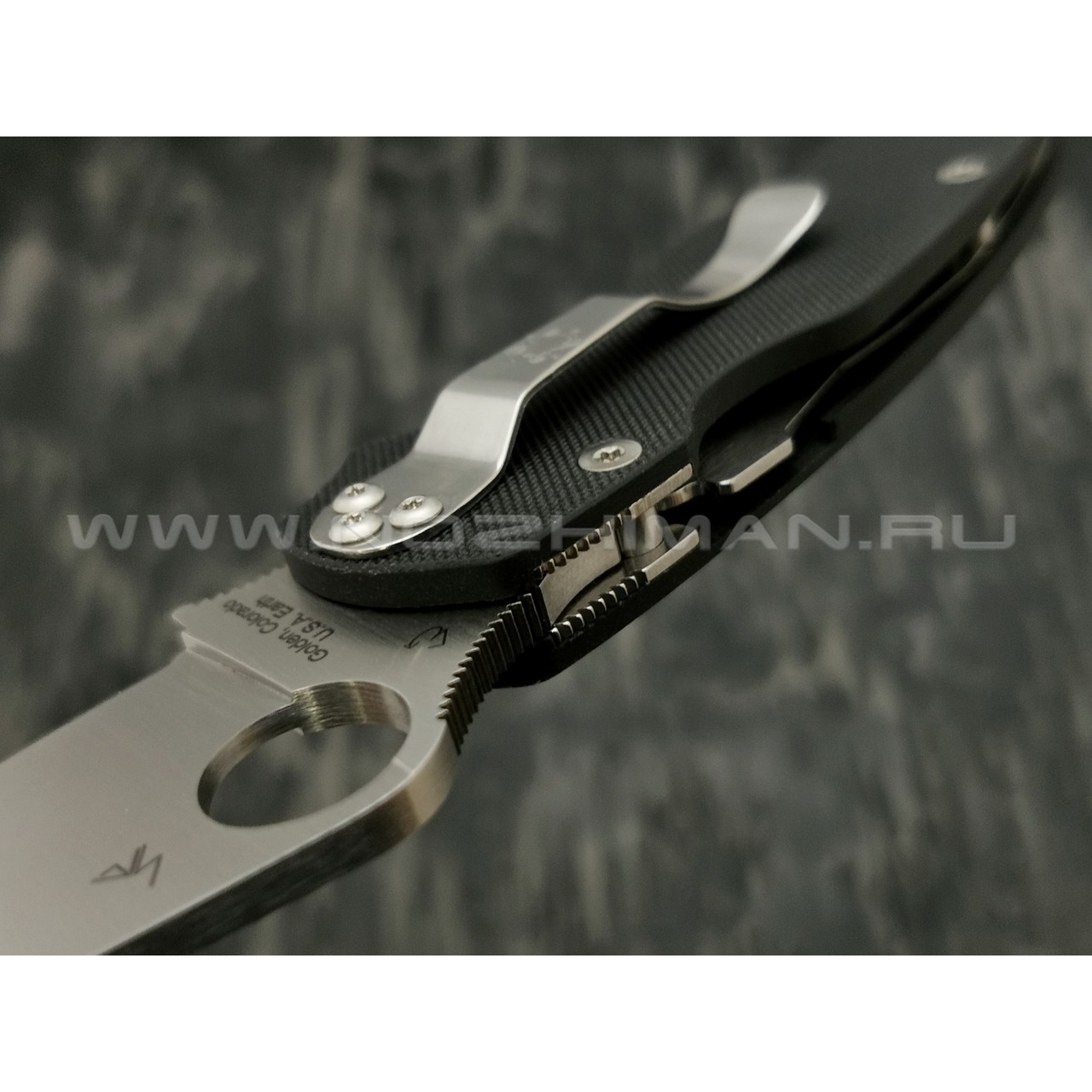 Нож Spyderco Para Military 2 C81GP2, сталь CPM S30V, рукоять G10 black