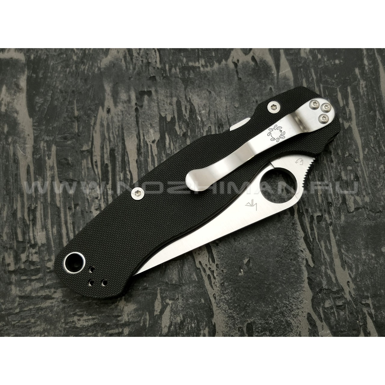 Нож Spyderco Para Military 2 C81GP2, сталь CPM S30V, рукоять G10 black