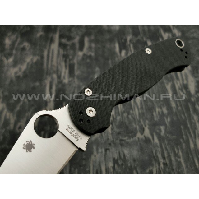 Нож Spyderco Para Military 2 C81GP2, сталь CPM S30V, рукоять G10 black