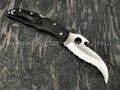 Нож Spyderco Matriarch 2 Emerson C12SBK2W, сталь VG-10 satin, рукоять FRN black