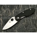 Нож Spyderco Persistence C136GP, сталь 8Cr13MoV satin, рукоять G10 black Нож Spyderco Persistence C136GP, сталь 8Cr13MoV satin, рукоять G10 black