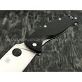 Нож Spyderco Resilience C142GP, сталь 8Cr13MoV satin, рукоять G10 black