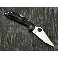 Нож Spyderco Delica 4 plain C11FPBK, сталь VG-10 satin, рукоять FRN black