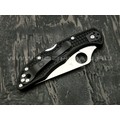 Нож Spyderco Delica 4 plain C11FPBK, сталь VG-10 satin, рукоять FRN black