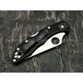 Нож Spyderco Delica 4 serrated C11SBK, сталь VG-10 satin, рукоять FRN black Нож Spyderco Delica 4 serrated C11SBK, сталь VG-10 satin, рукоять FRN black
