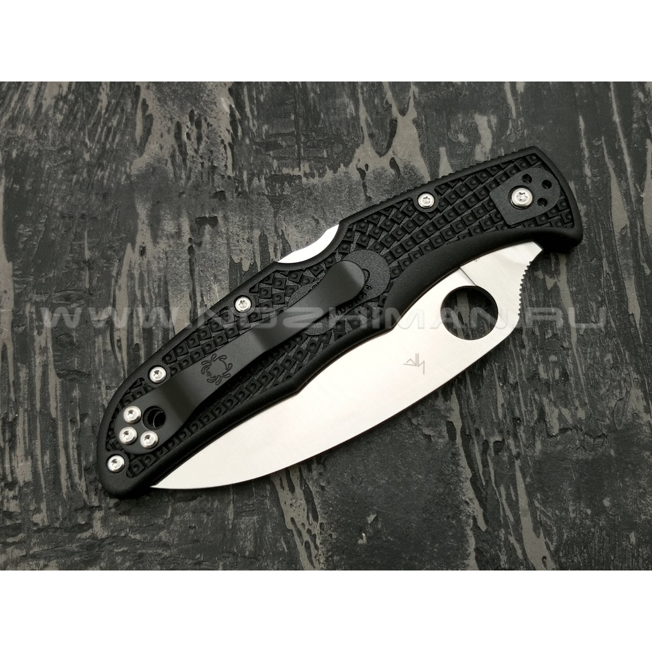 Нож Spyderco Endura 4 Wharncliffe C10FPWCBK, сталь VG-10 satin, рукоять FRN black