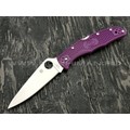 Нож Spyderco Endura 4 Flat Ground Purple C10FPPR, сталь VG-10 satin, рукоять FRN Purple Нож Spyderco Endura 4 Flat Ground Purple C10FPPR, сталь VG-10 satin, рукоять FRN Purple