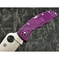 Нож Spyderco Endura 4 Flat Ground Purple C10FPPR, сталь VG-10 satin, рукоять FRN Purple Нож Spyderco Endura 4 Flat Ground Purple C10FPPR, сталь VG-10 satin, рукоять FRN Purple