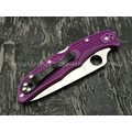 Нож Spyderco Endura 4 Flat Ground Purple C10FPPR, сталь VG-10 satin, рукоять FRN Purple Нож Spyderco Endura 4 Flat Ground Purple C10FPPR, сталь VG-10 satin, рукоять FRN Purple