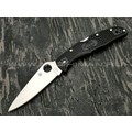 Нож Spyderco Endura 4 Flat Ground Black C10FPBK, сталь VG-10 satin, рукоять FRN Black