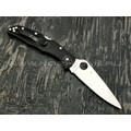 Нож Spyderco Endura 4 Flat Ground Black C10FPBK, сталь VG-10 satin, рукоять FRN Black