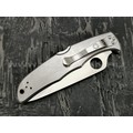 Нож Spyderco Endura 4 Stainless Serrated C10S, сталь VG-10 satin, рукоять Stainless Steel Нож Spyderco Endura 4 Stainless Serrated C10S, сталь VG-10 satin, рукоять Stainless Steel