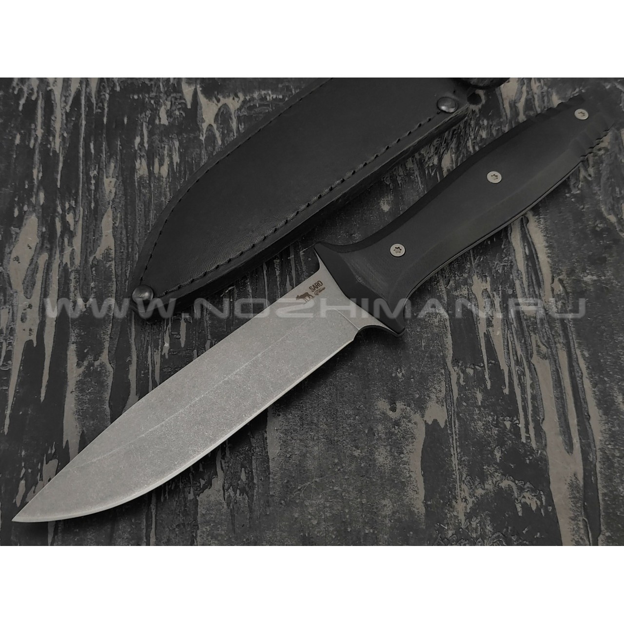 Нож SARO Кедр сталь К110, рукоять G10