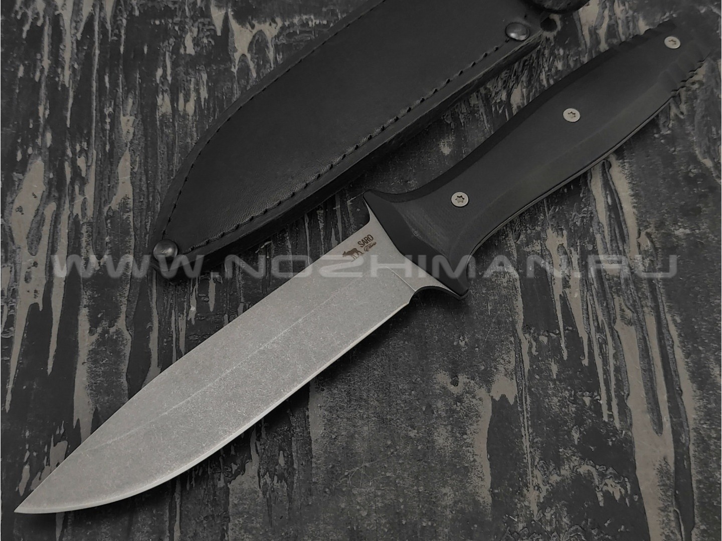 Нож SARO Кедр сталь К110, рукоять G10