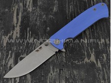 Нож SARO Чиж Next сталь K110, рукоять G10 blue