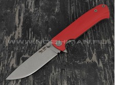 Нож SARO Чиж Next красный сталь K110, рукоять G10