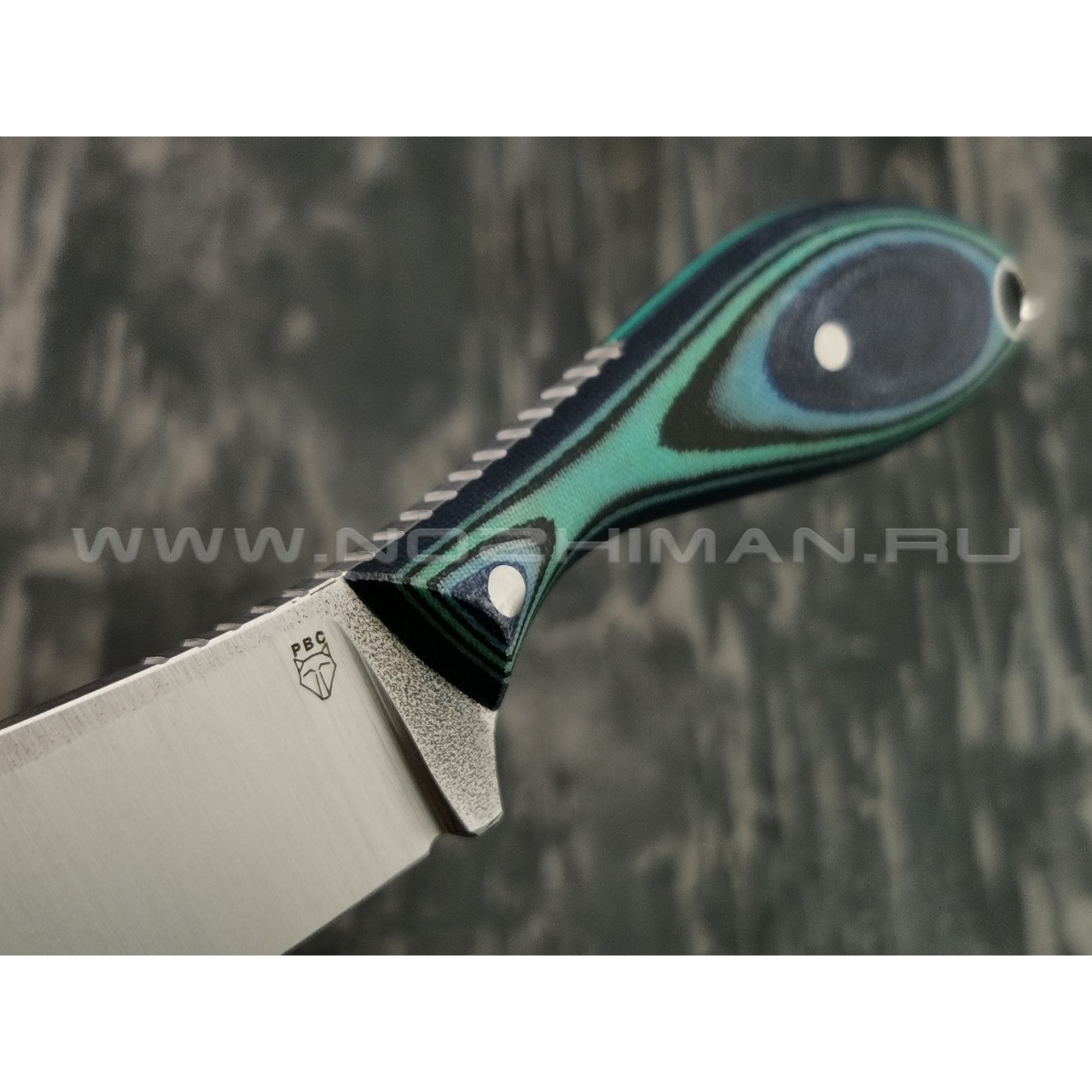 РВС нож Каспер сталь N690, рукоять микарта