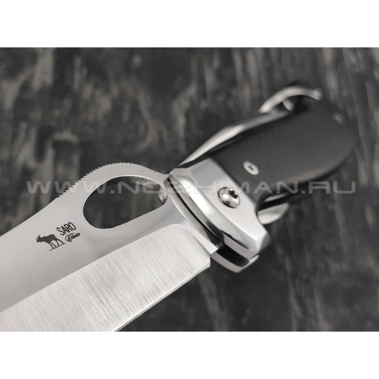 Нож SARO Боцманский сталь Aus-6, рукоять G10