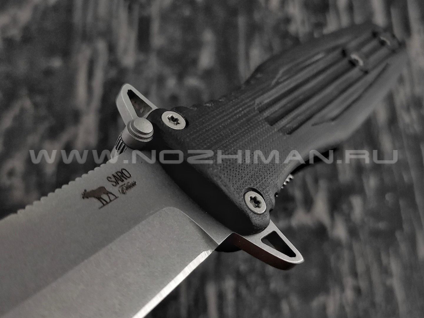 Нож SARO Варанг сталь К110, рукоять G10