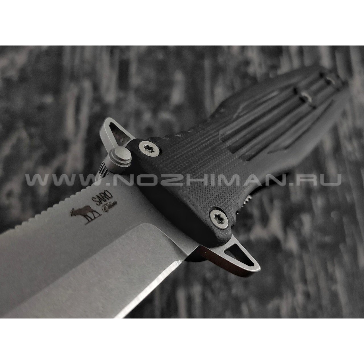 Нож SARO Варанг сталь К110, рукоять G10
