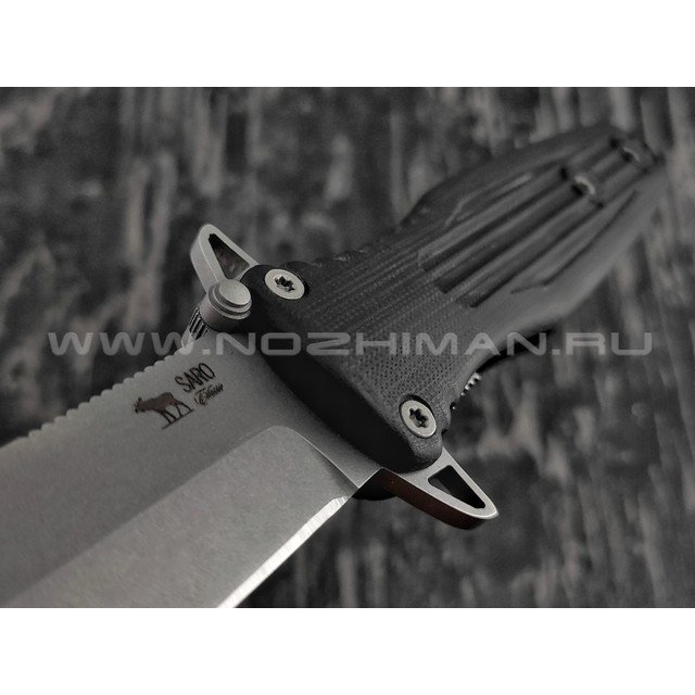Нож SARO Варанг сталь К110, рукоять G10