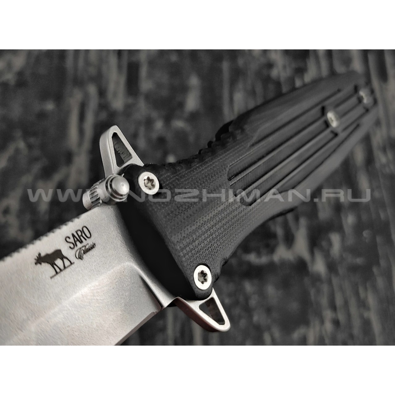 Нож SARO Варанг сталь Elmax, рукоять G10