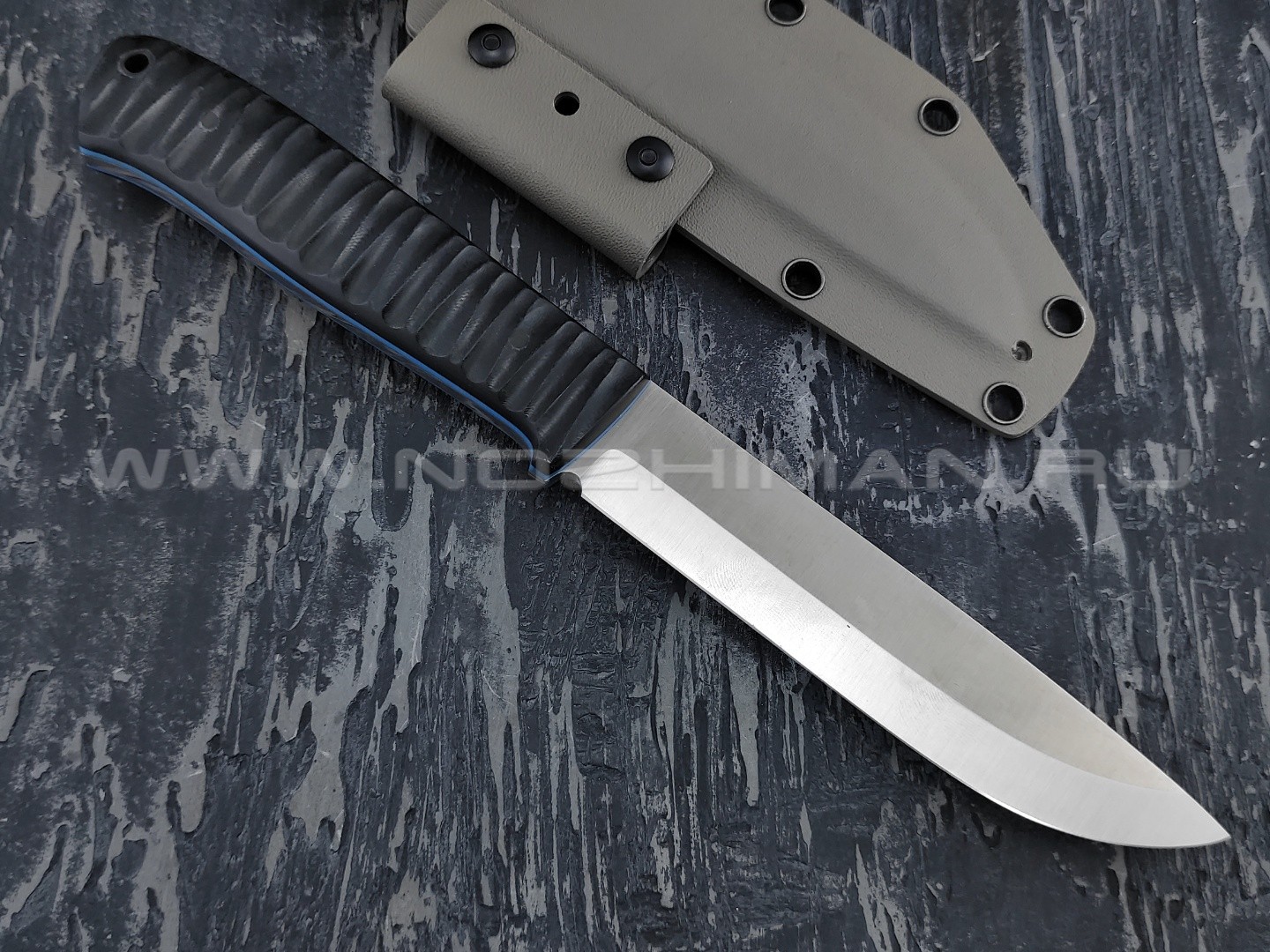 Apus Knives нож Raider Bush сталь K110, рукоять G10 black