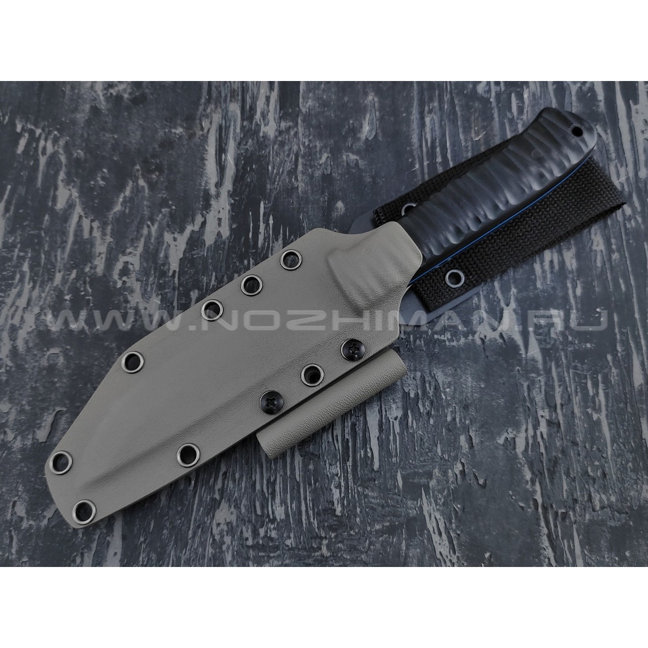 Апус нож Raider Bush сталь K110, рукоять G10 black