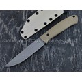 Апус нож Maverick сталь N690, рукоять G10 Tan