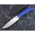 Апус нож Destruktor сталь N690, рукоять G10 blue
