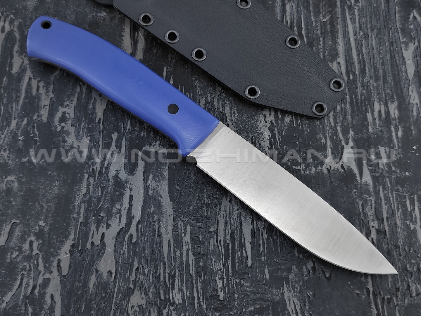 Apus Knives нож Destruktor сталь N690, рукоять G10 blue