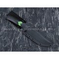 Апус нож Destruktor WEST сталь N690, рукоять G10 black & green Апус нож Destruktor WEST сталь N690, рукоять G10 black & green
