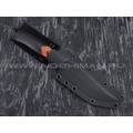 Апус нож Destruktor WEST сталь N690, рукоять G10 black & orange