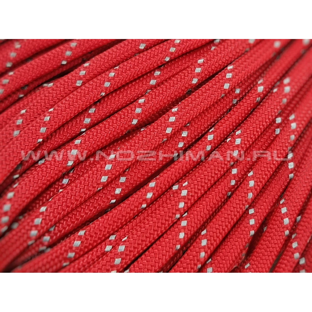 Paracord 550 Reflective Red (Светоотражающий)