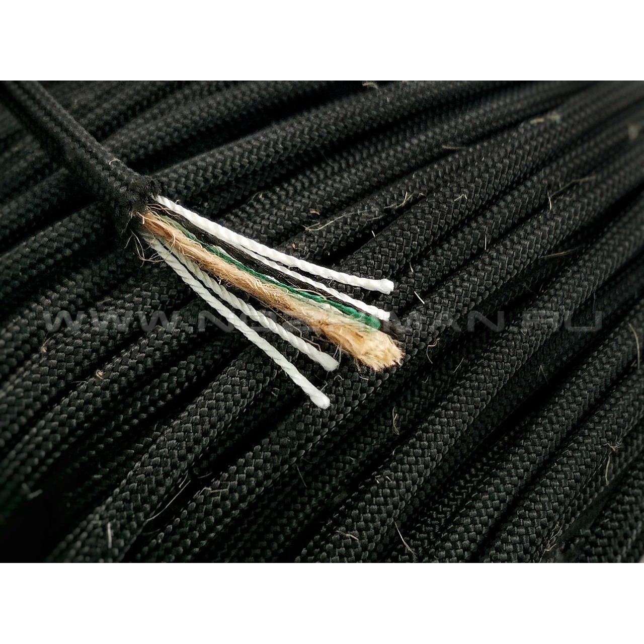 Paracord 550 Survival Black