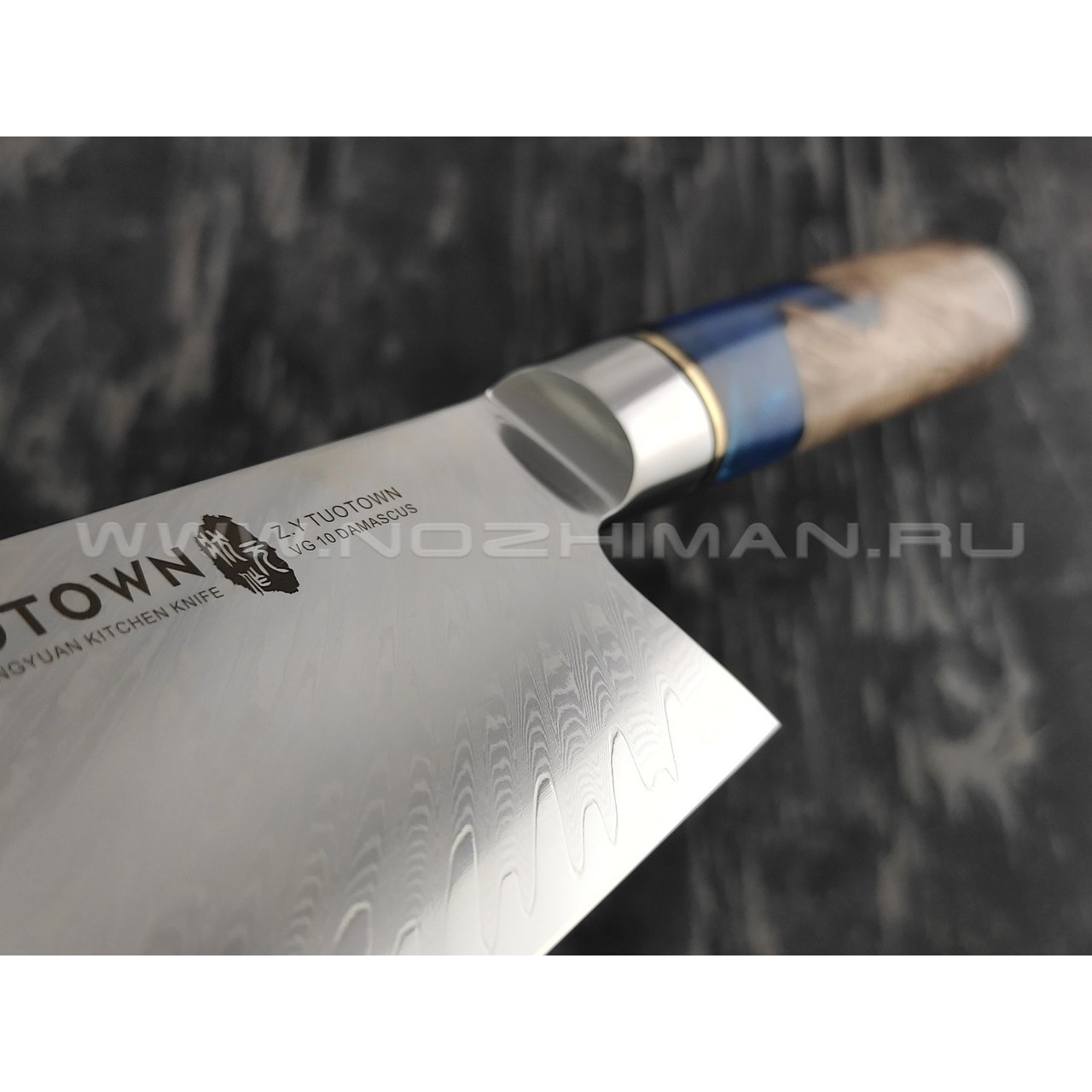 Нож TUOTOWN Nakiri TWB-D11 сталь ламинат VG10, рукоять гибрид