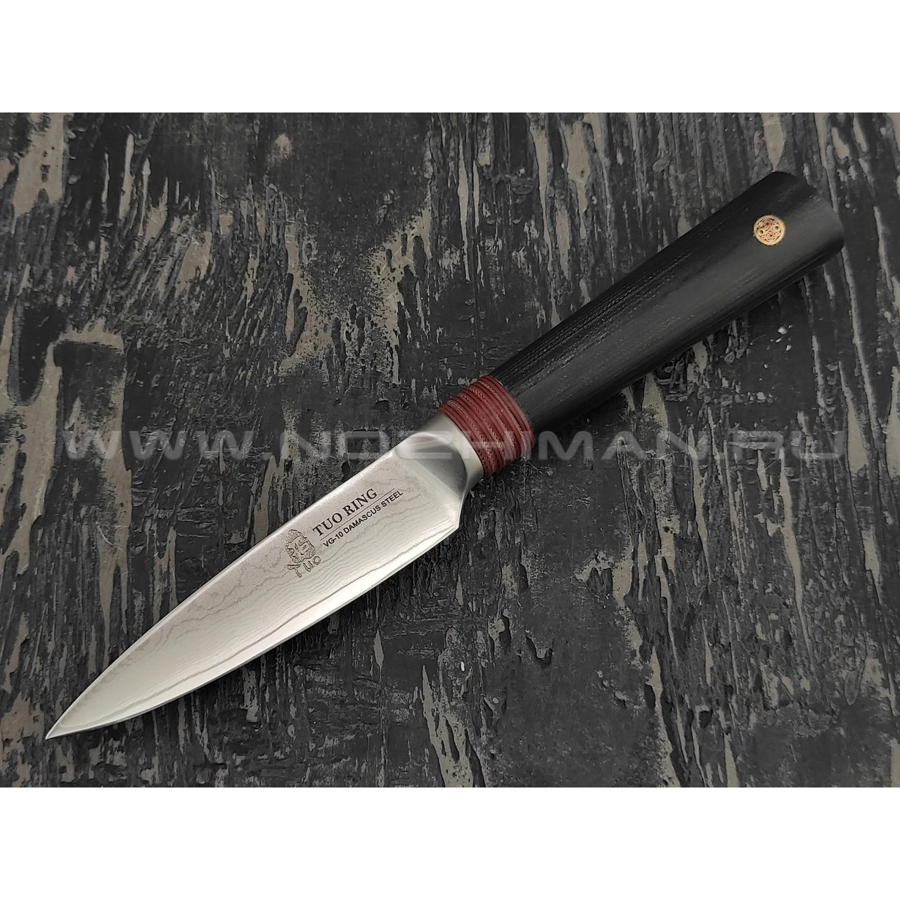 Нож TUOTOWN овощной TC0304 сталь ламинат VG10, рукоять G10