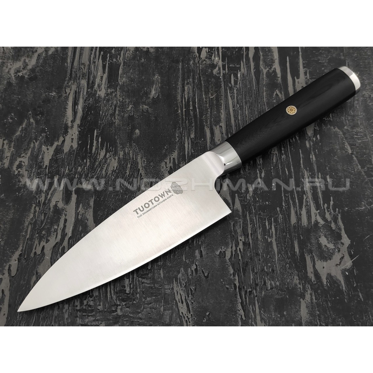 Нож TUOTOWN Deba TR-D6 сталь Aus-8, рукоять G10