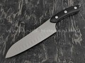 Нож TUOTOWN Hacker Santoku TC0102 сталь 440A, рукоять blackwood