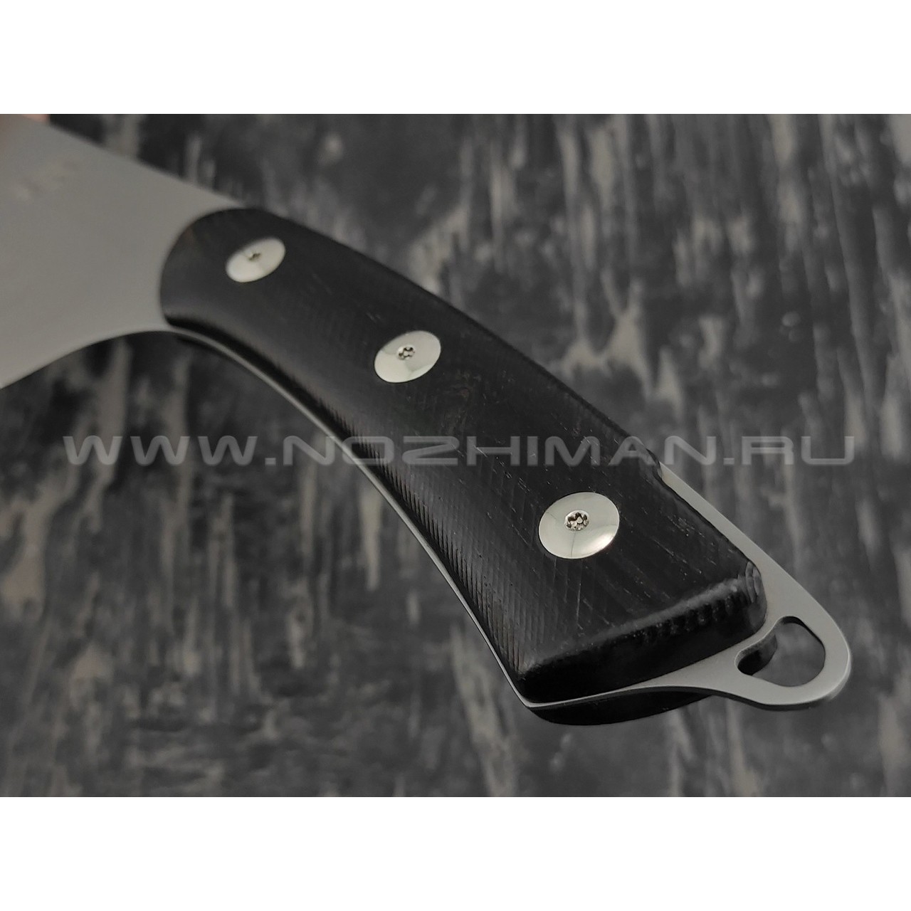 Нож TUOTOWN Hacker Santoku TC0102 сталь 440A, рукоять blackwood