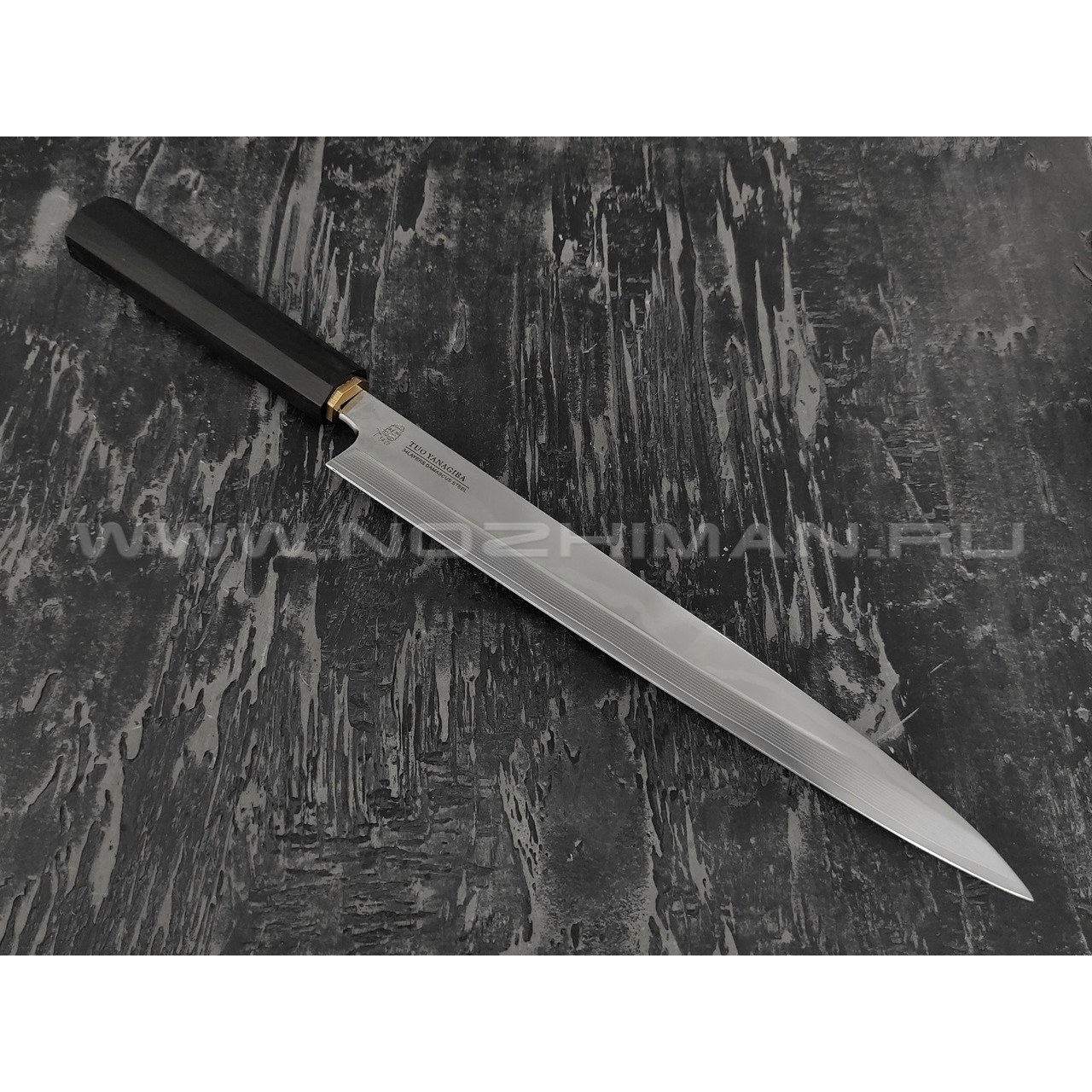 Нож TUOTOWN Yanagiba TC0406PS сталь ламинат VG10, рукоять blackwood