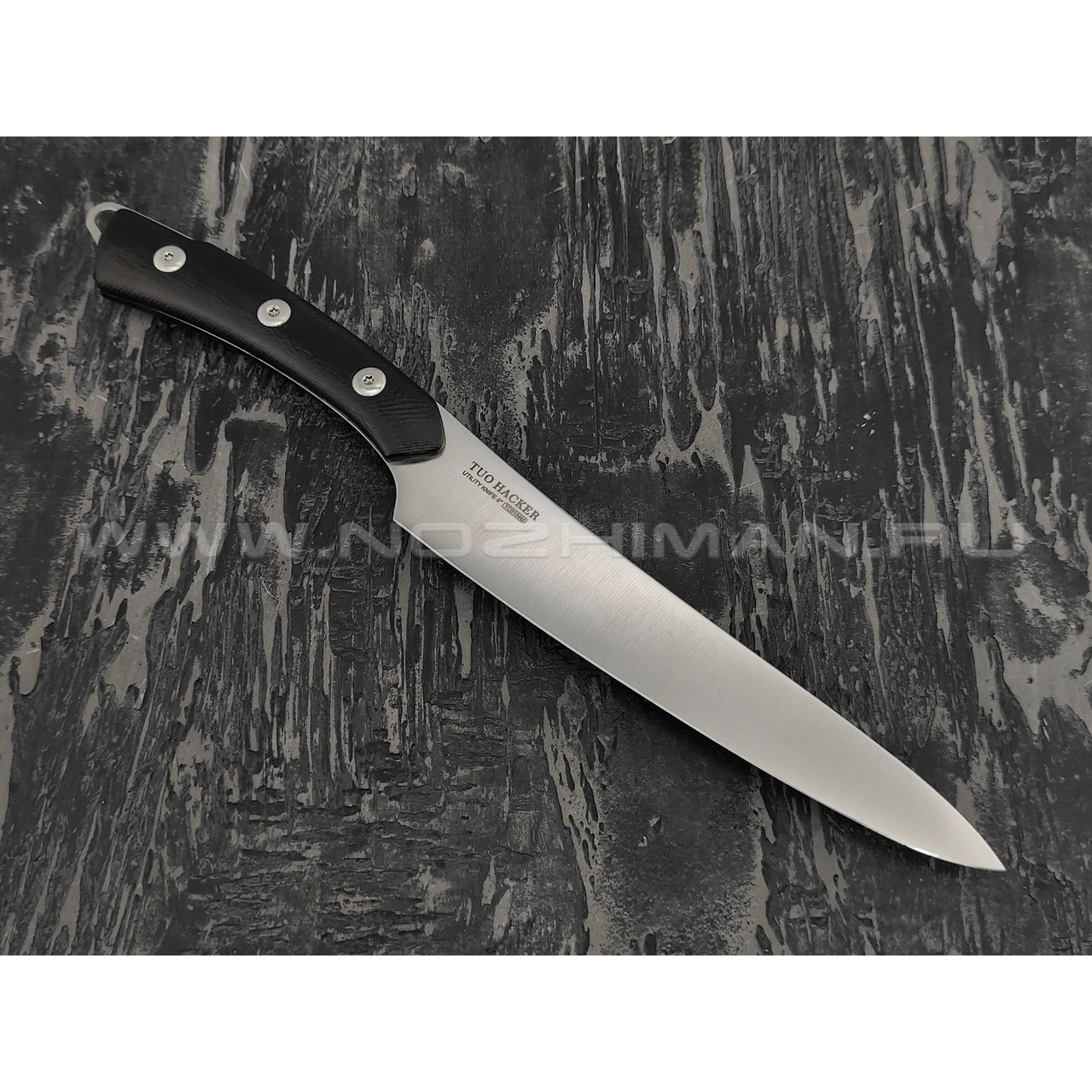Нож TUOTOWN Hacker универсальный TC0104M сталь 440A, рукоять blackwood