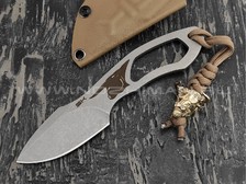 Нож SK Bull сталь Aus-8 stonewash, рукоять сталь